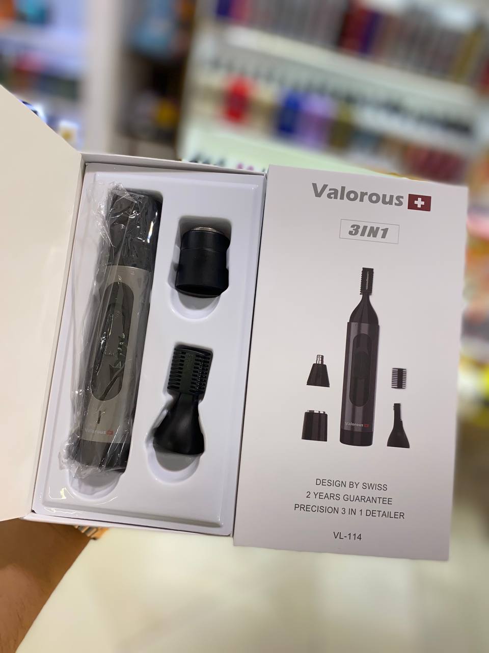 موزن ولروس مناسب گوش وبيني و ابرو و صورتvalorous VL114 3in1